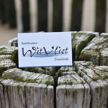 B&B Witvliet, Kamers En Studio Met Heerlijk Ontbijt ! Zoutelande Exteriör bild